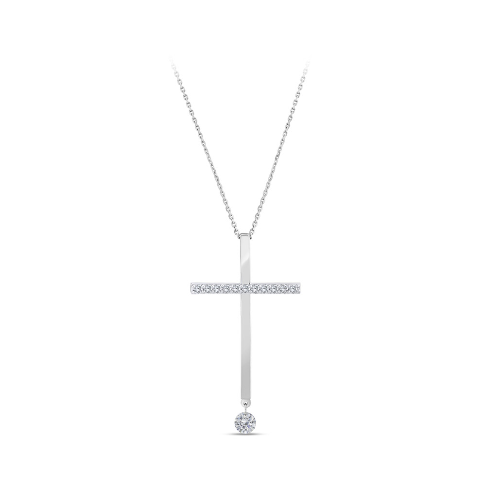 Cross Diamond Necklace