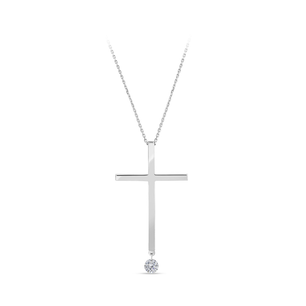 Cross Diamond Necklace