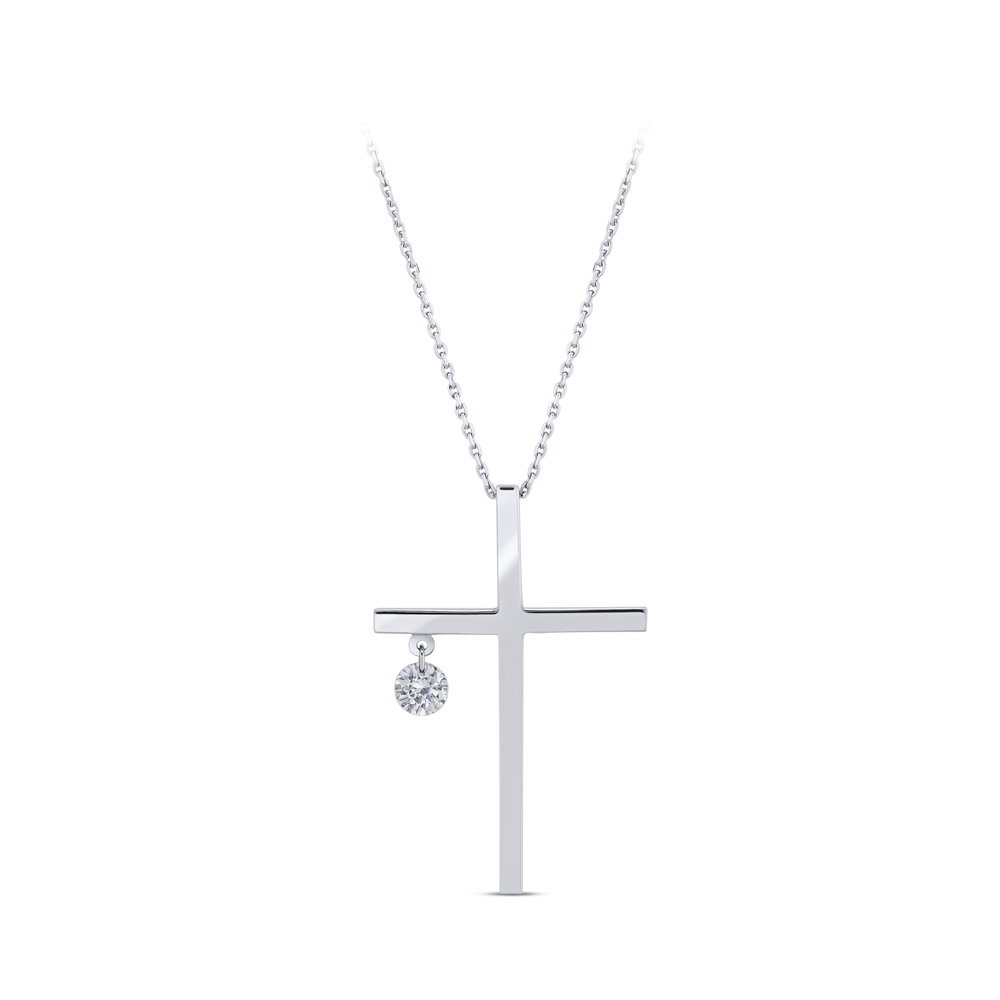 Cross Diamond Necklace