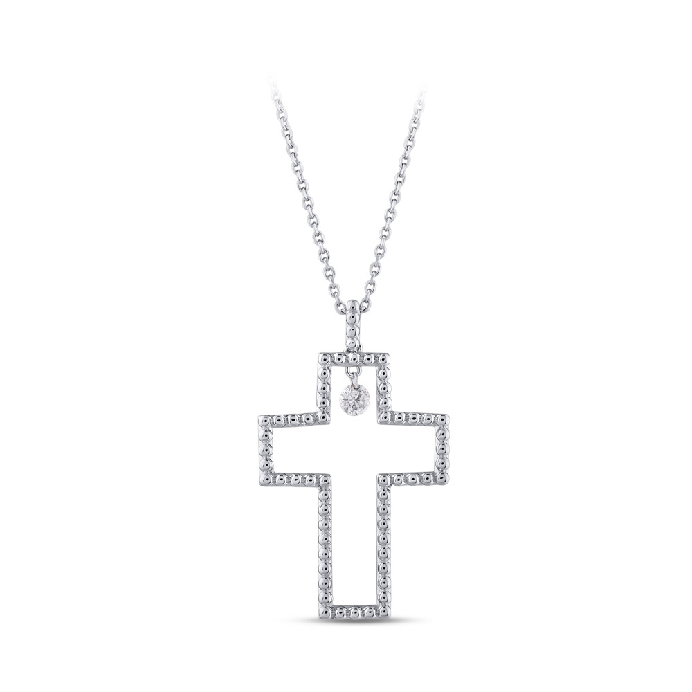 Cross Diamond Necklace