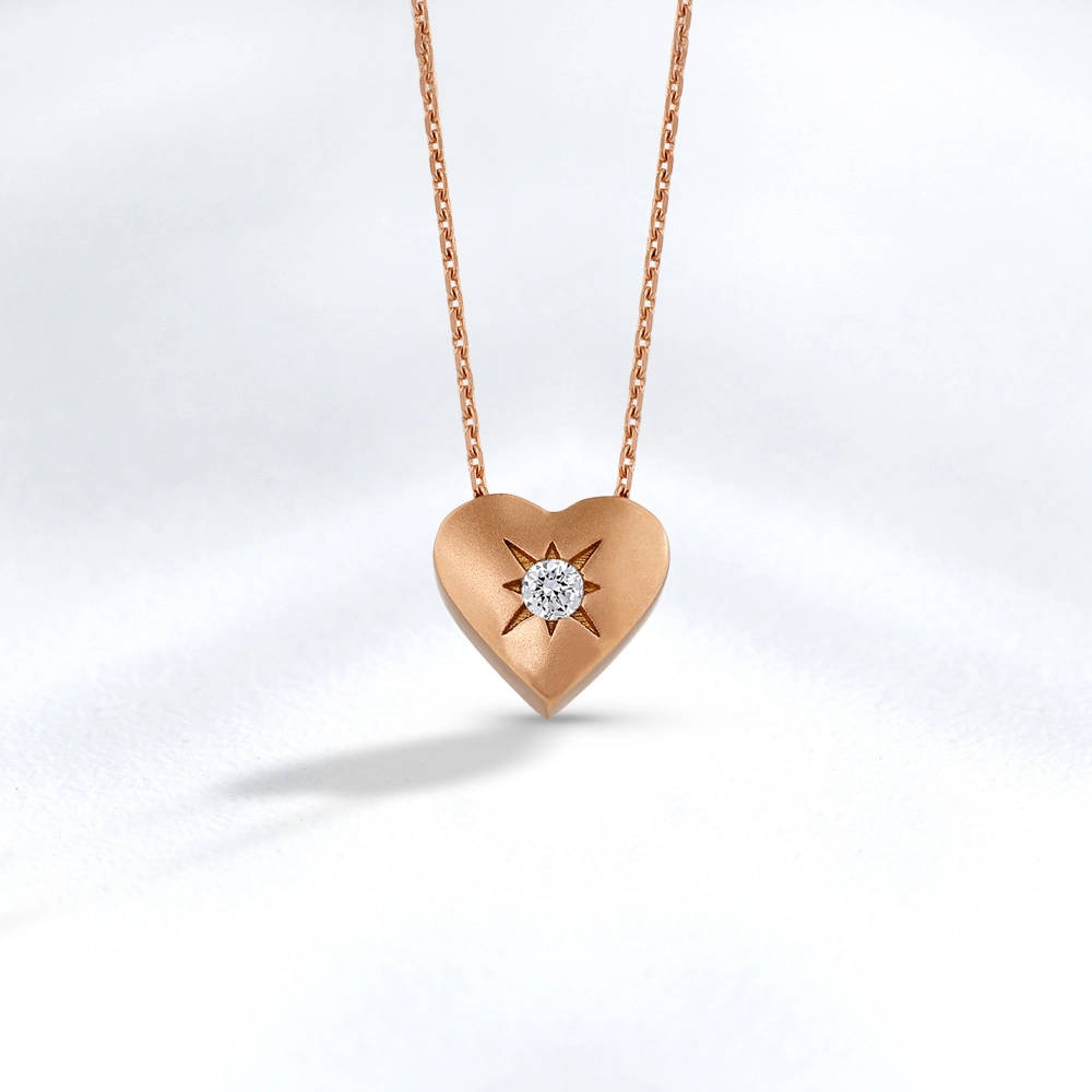 Heart Diamond Necklace