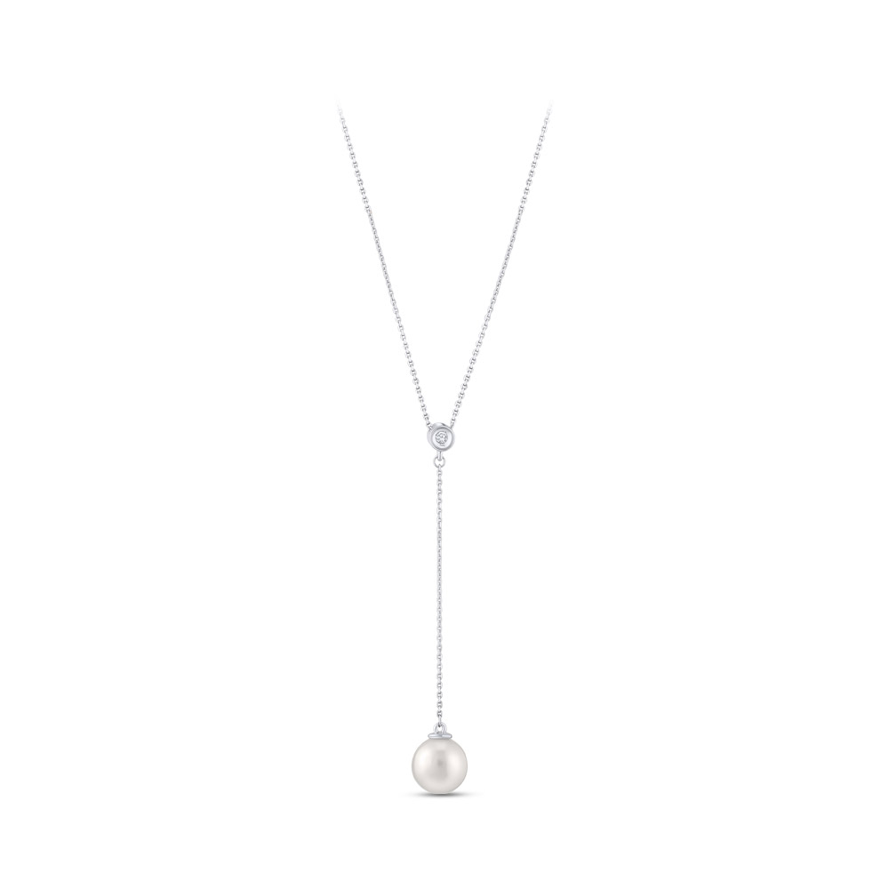 Pearl Diamond Necklace