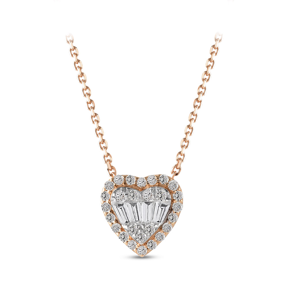 Heart Diamond Necklace