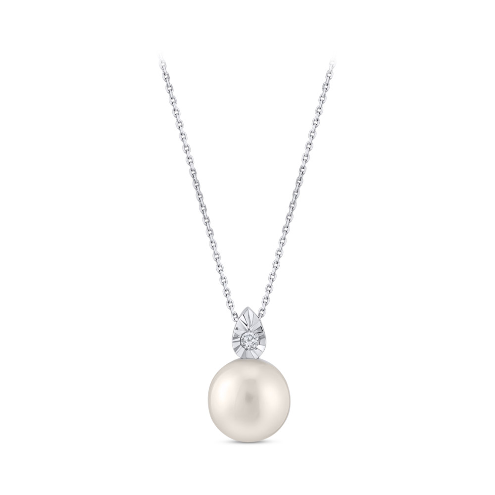 Pearl Diamond Necklace