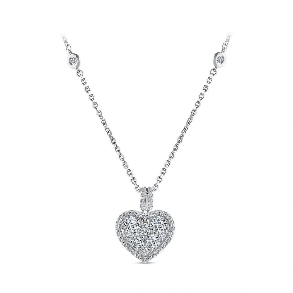 Heart Diamond Necklace