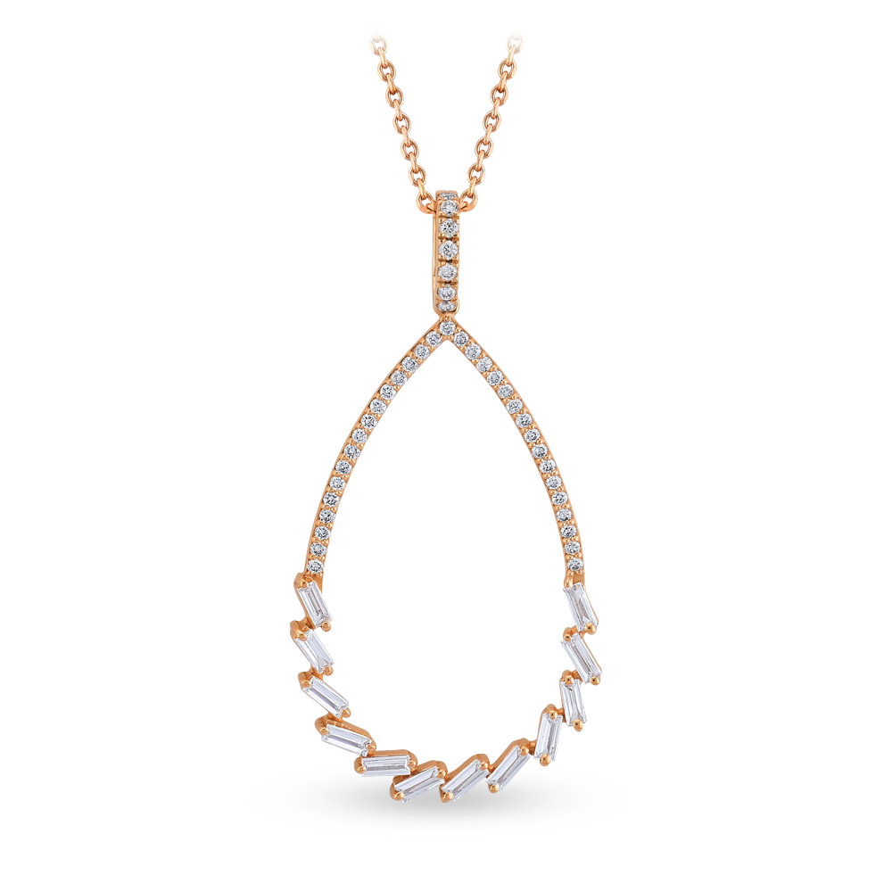 Designer Baguette Necklace