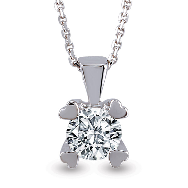 Solitaire Diamond Necklace