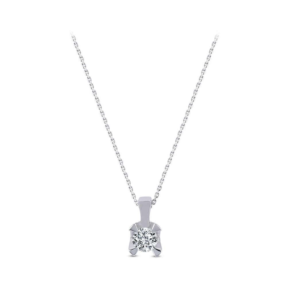 Solitaire Diamond Necklace