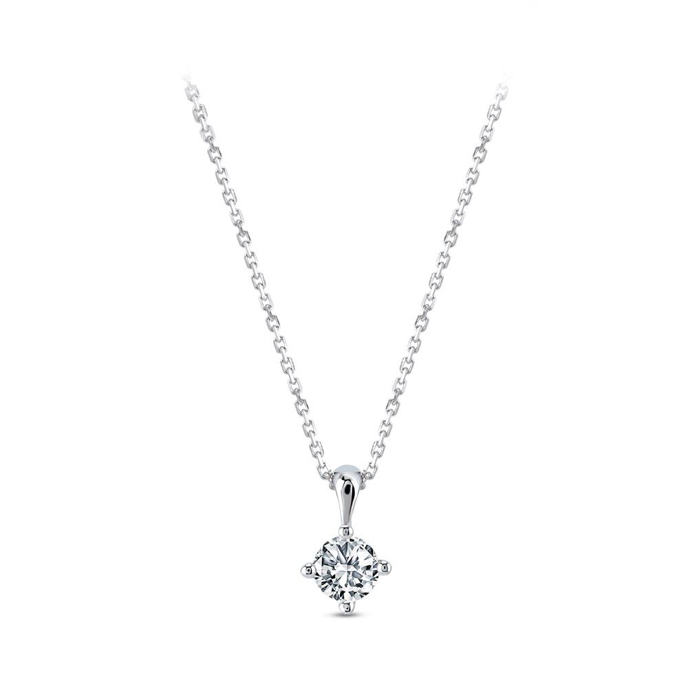 Solitaire Diamond Necklace