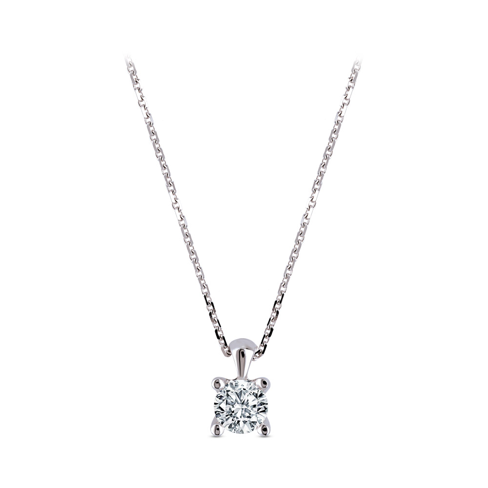 Solitaire Diamond Necklace