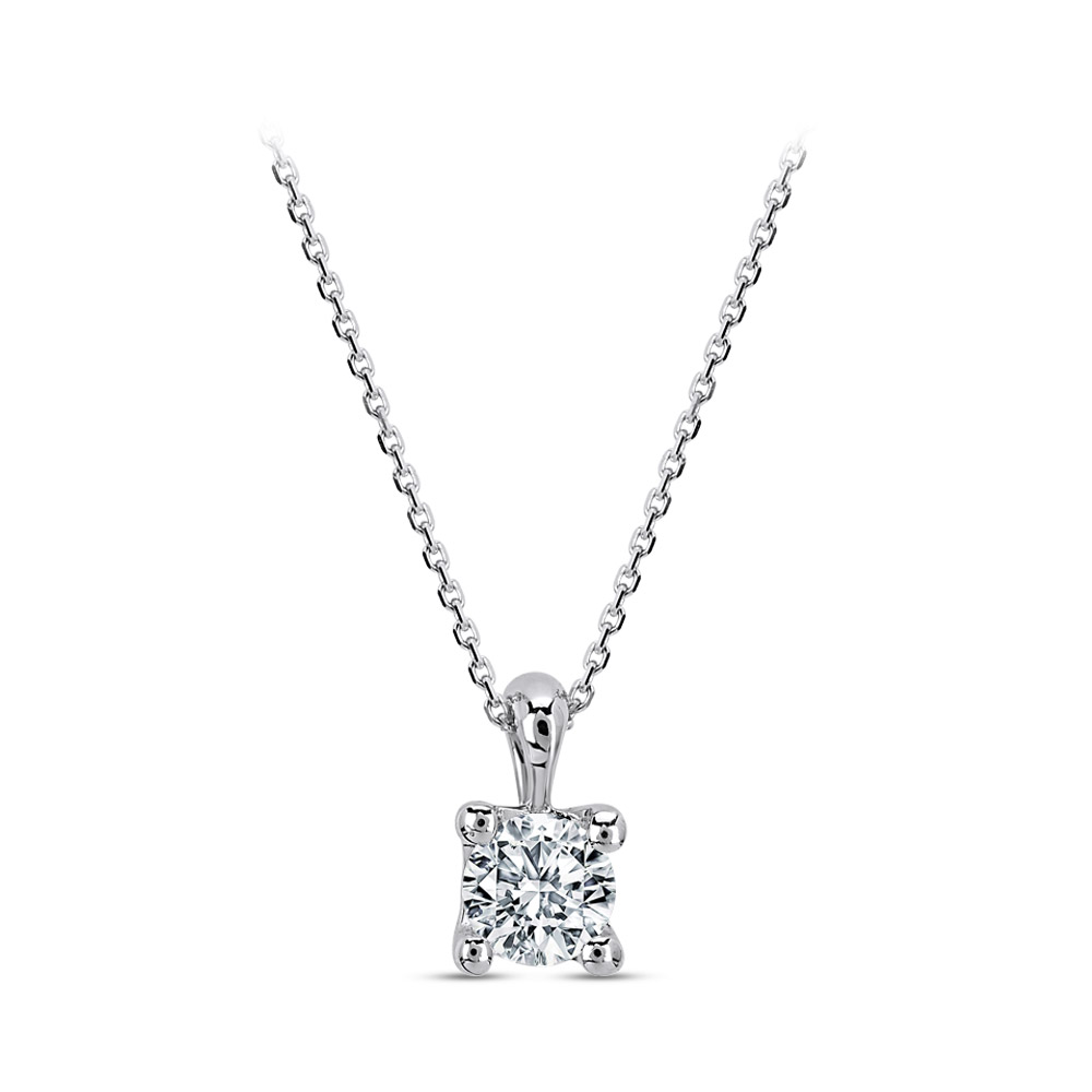 Solitaire Diamond Necklace