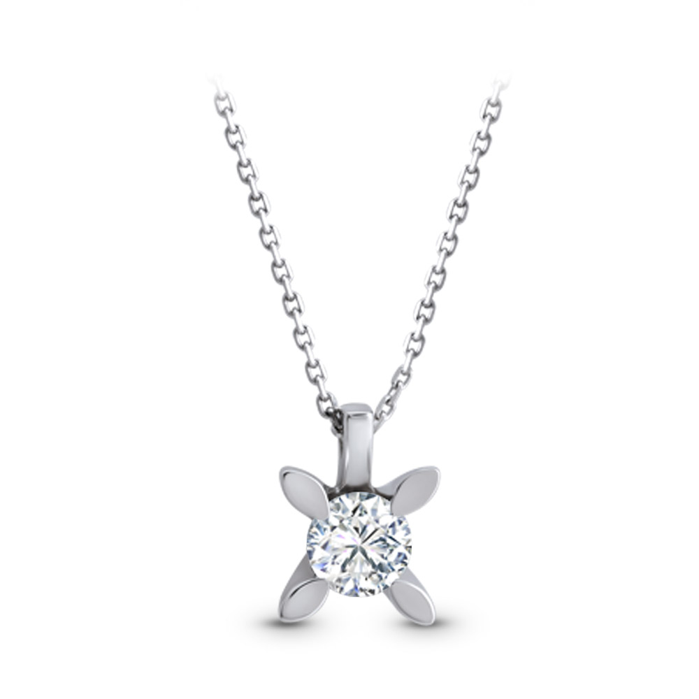 Solitaire Diamond Necklace