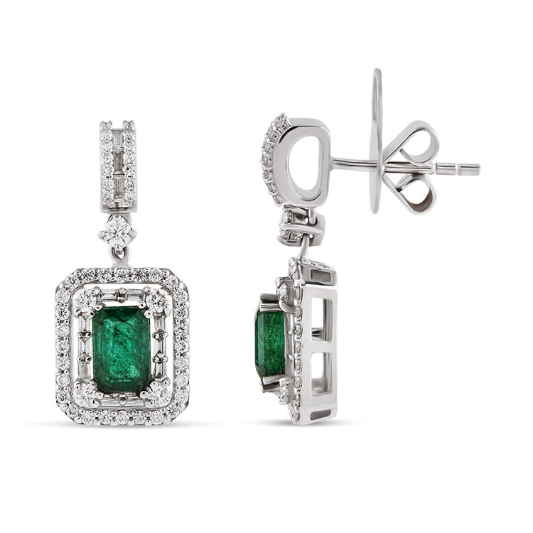 Emerald Earrings