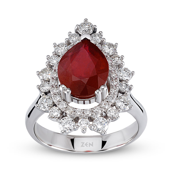 Ruby Diamond Ring