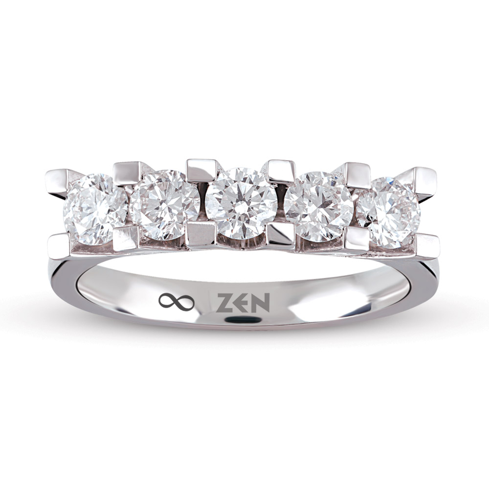 Five Stone Diamond Ring