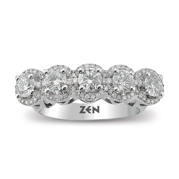 Five Stone Diamond Ring