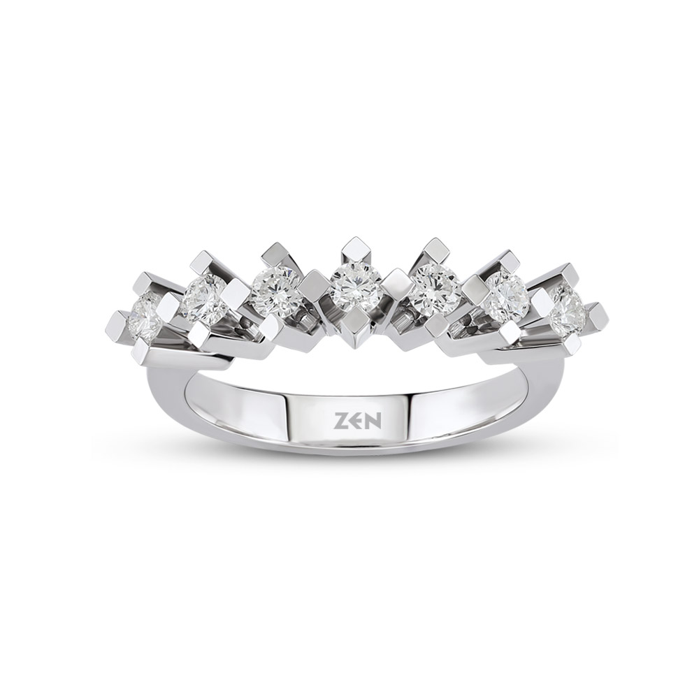 Seven Stone Diamond Ring