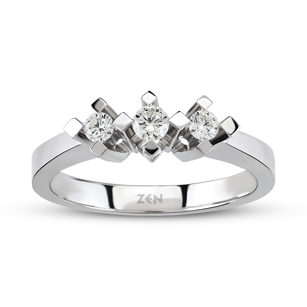 Tria Diamond Ring