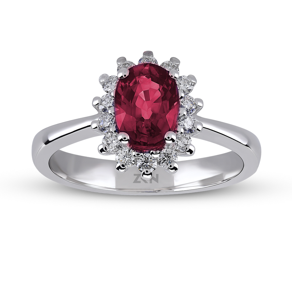 Ruby Diamond Ring