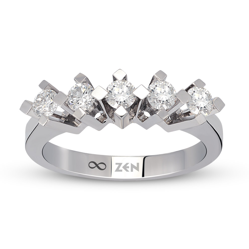 Five Stone Diamond Ring