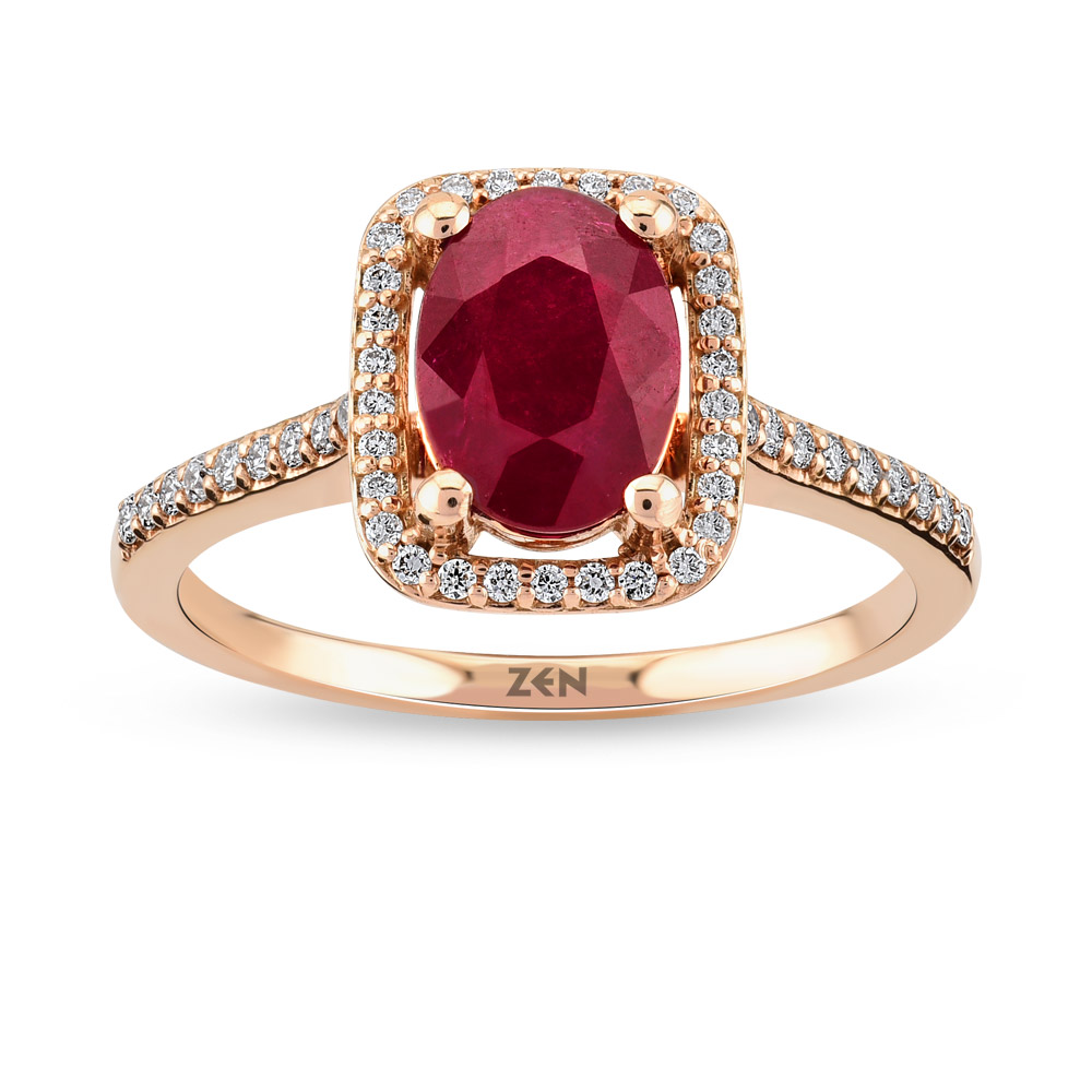 Ruby Diamond Ring