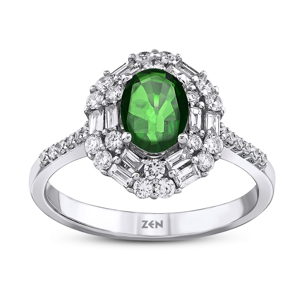 Emerald Diamond Ring