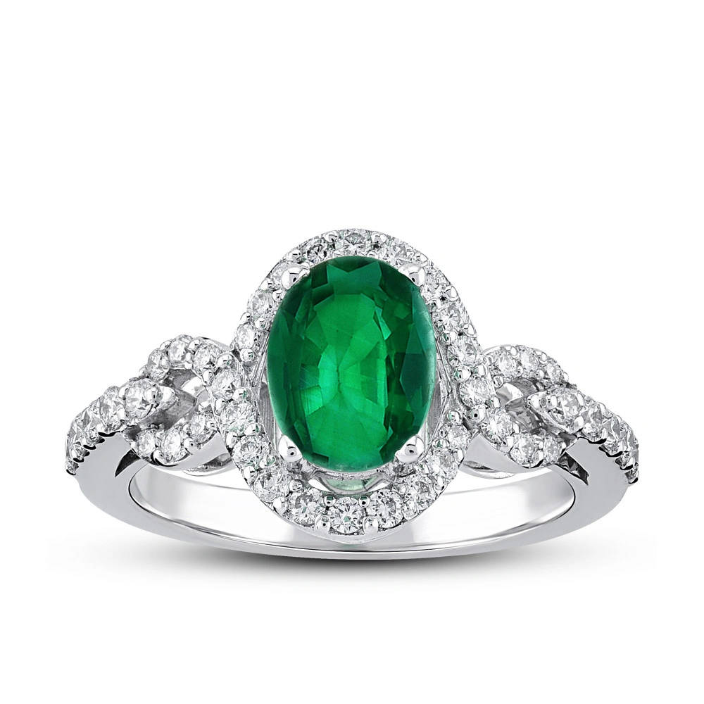 Emerald Diamond Ring