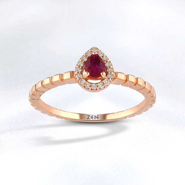 Ruby Diamond Ring