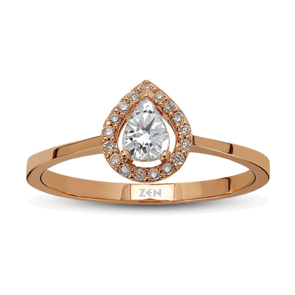 Rose-Cut Diamond Ring