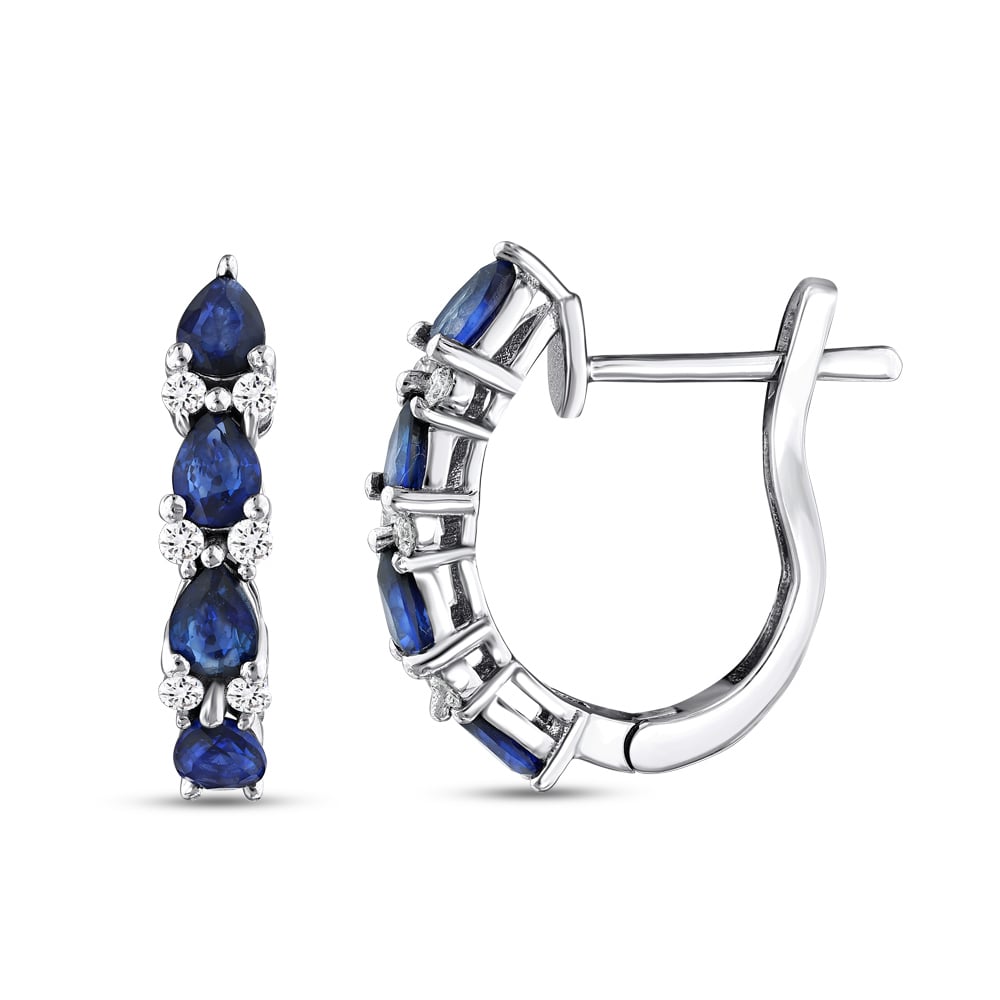 Sapphire Stud Earrings