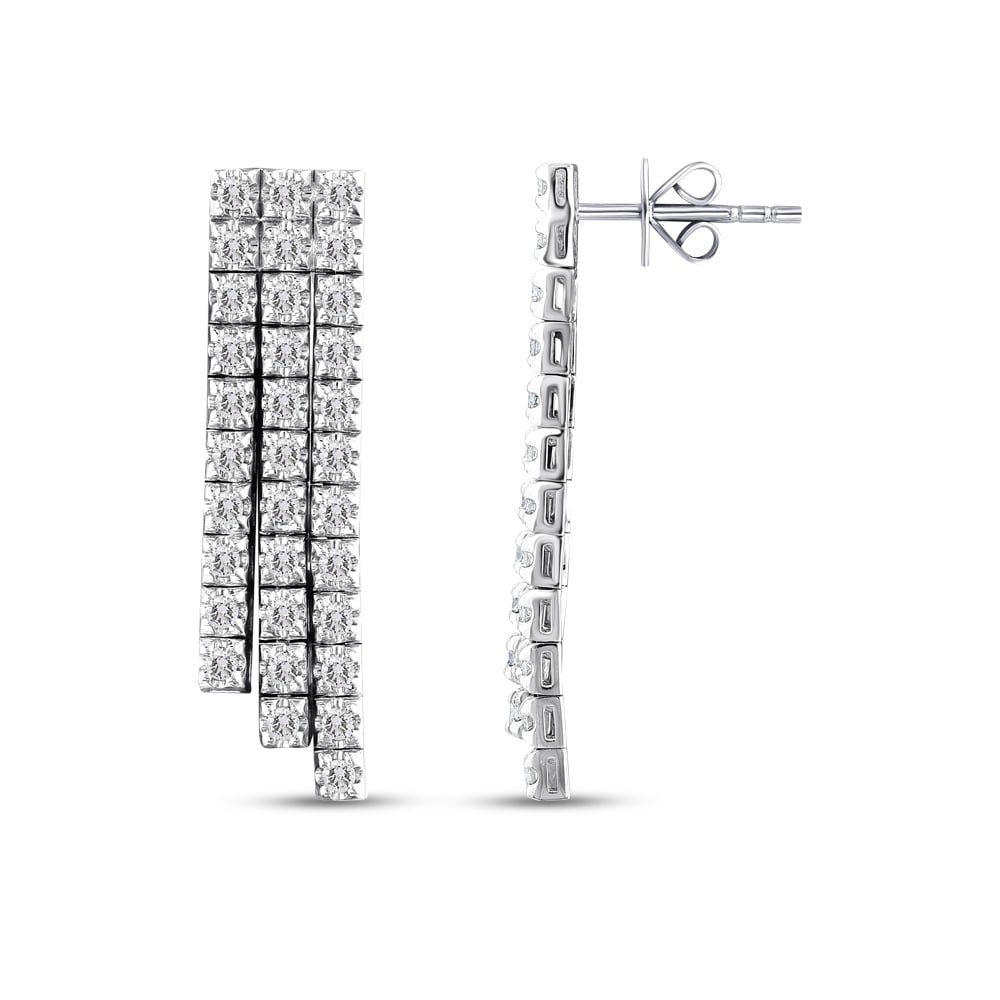 Tennis Diamond Earrings