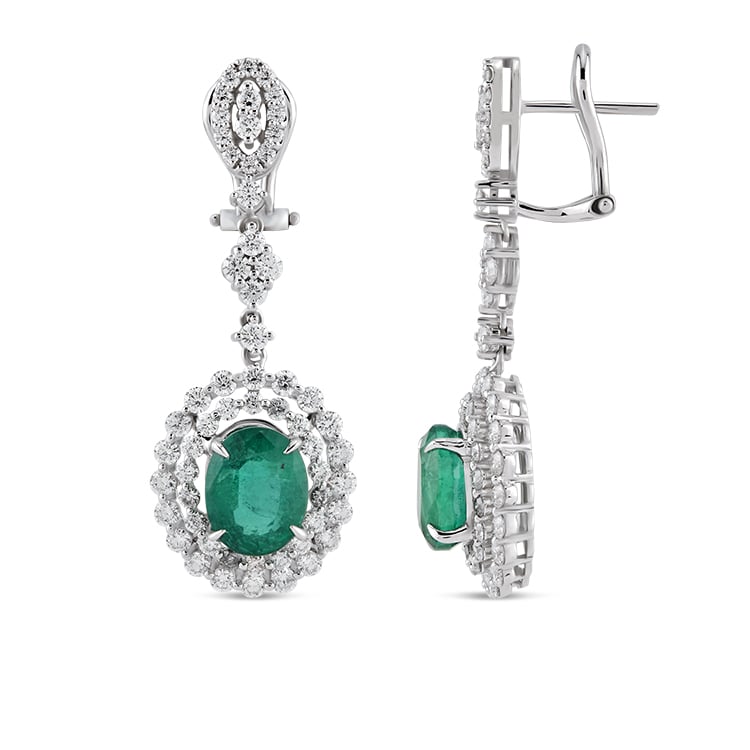 Emerald Earrings