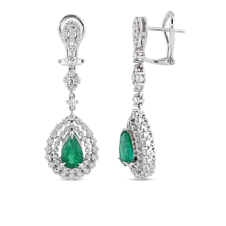 Emerald Earrings