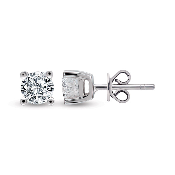 Solitaire Diamond Earstud