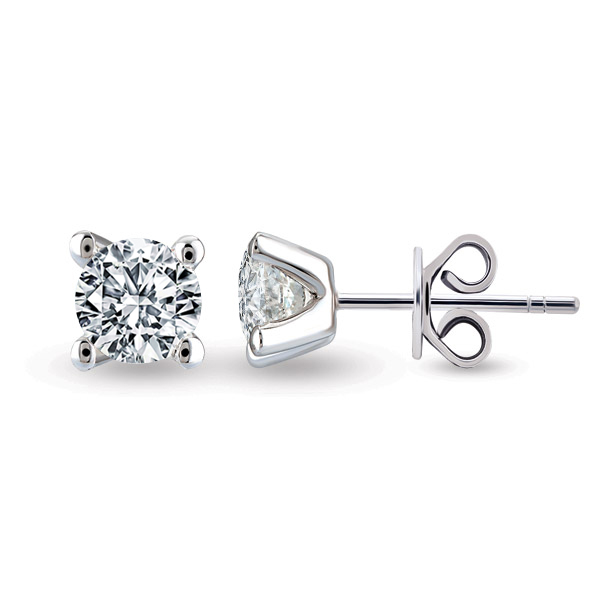 Solitaire Diamond Earstud