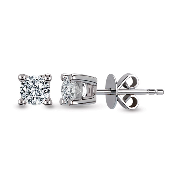 Solitaire Diamond Earstud