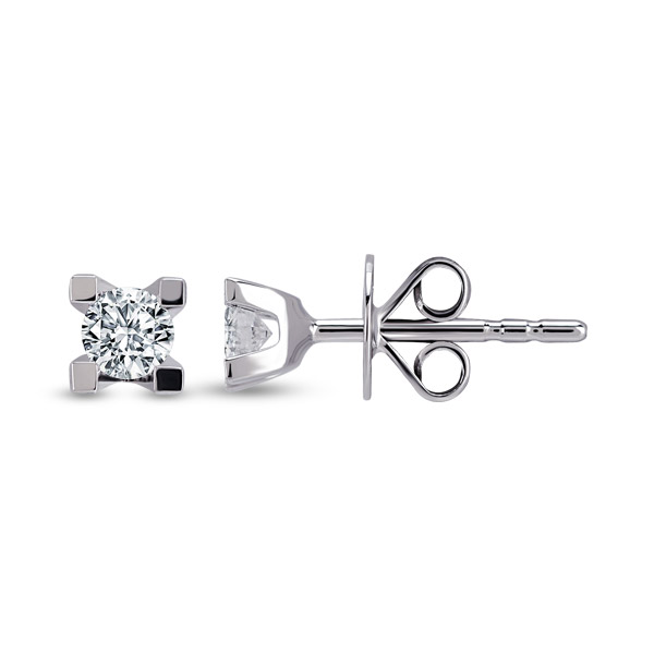 Solitaire Diamond Earstud