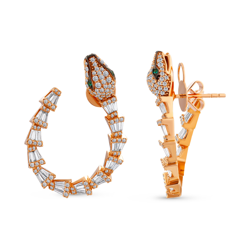 Ophidia Diamond Earring