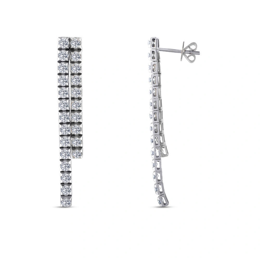 Tennis Diamond Earring