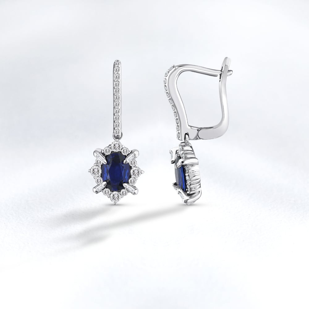 Sapphire Earrings