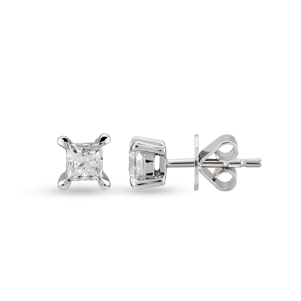 Solitaire Diamond Earstud