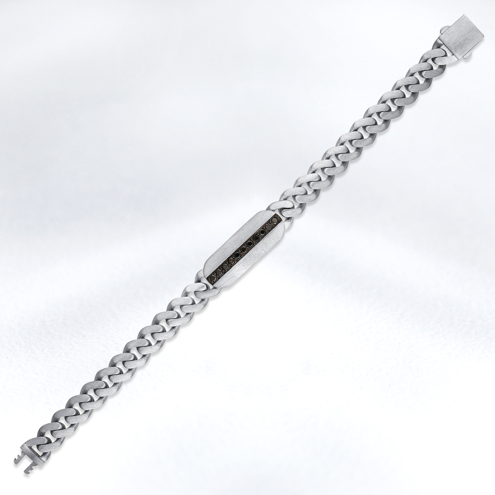 Silver Diamond Bracelet