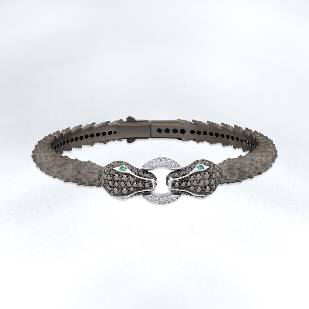 Silver Diamond Bracelet